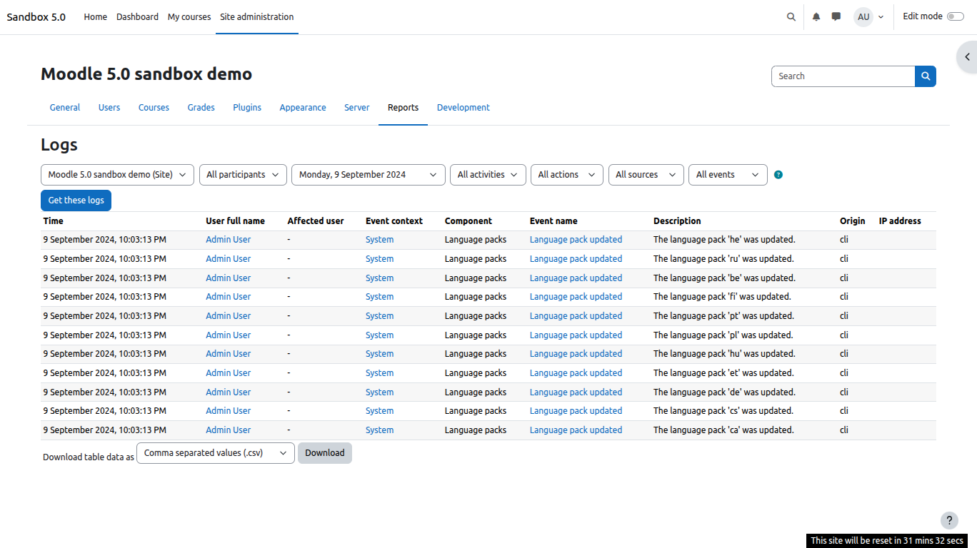 Error Logging and Audit Trails